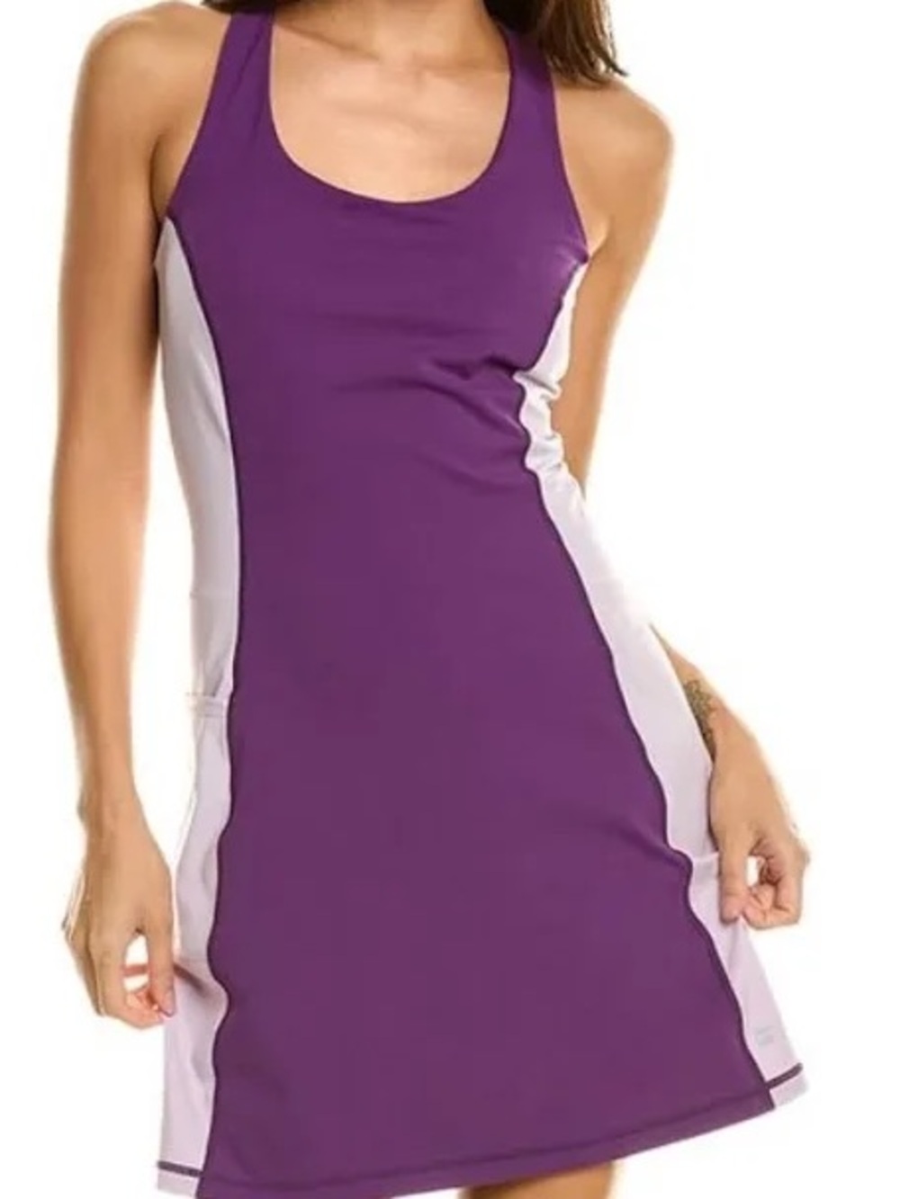 Sweaty Betty Purple Racerback Dress